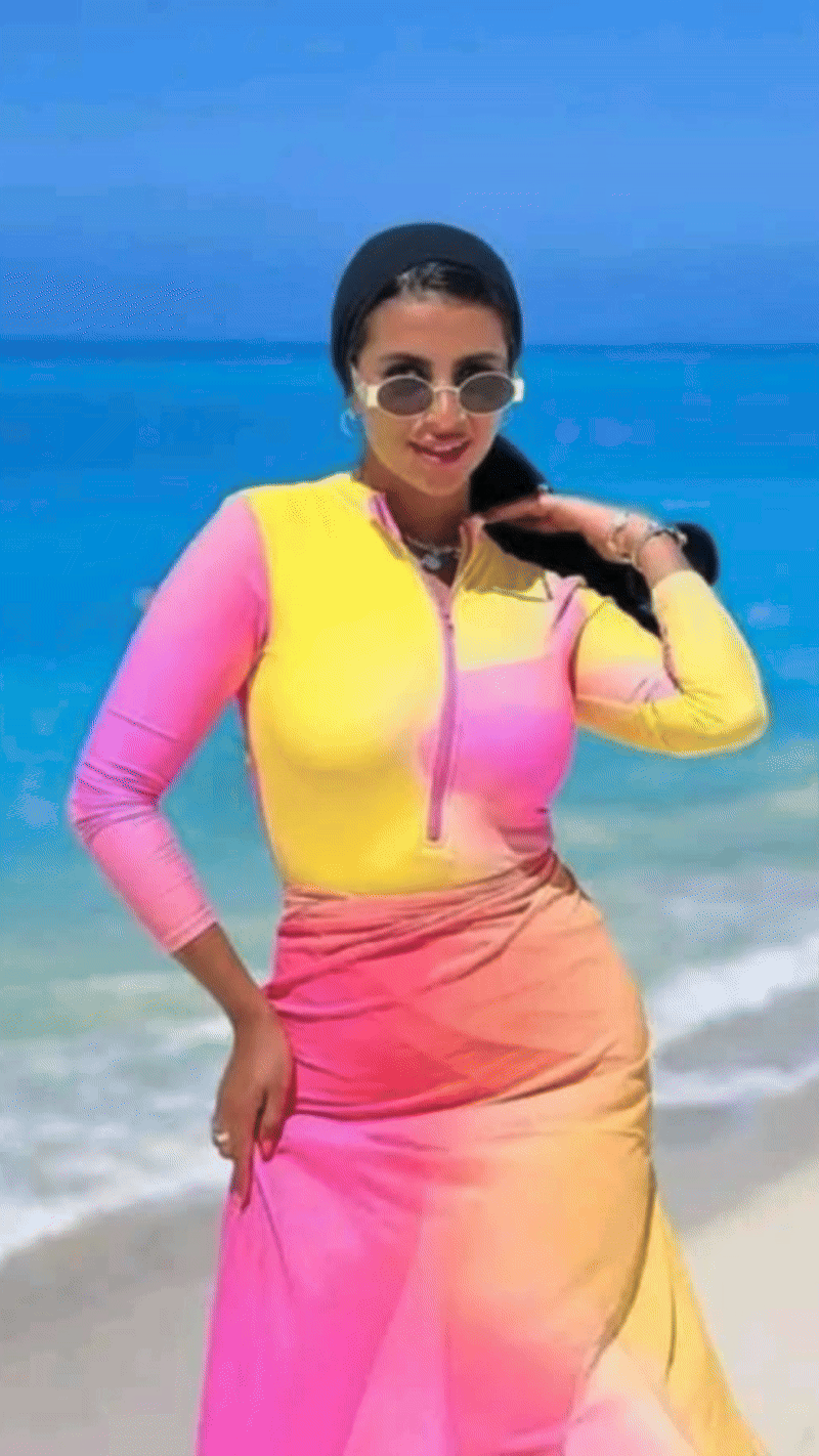 🏊‍♀️😍"البوركيني المحتشم والأنيق"🌊🤩